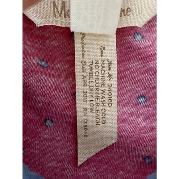 Matilda Jane Make Believe Put On A Cookie Show Pink Blue Floral Polka Dot Dress - Picture 6 of 7